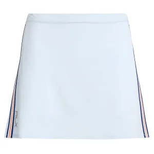 15 Inch Performance Back-Pleated Skort Oxford Blue Multi