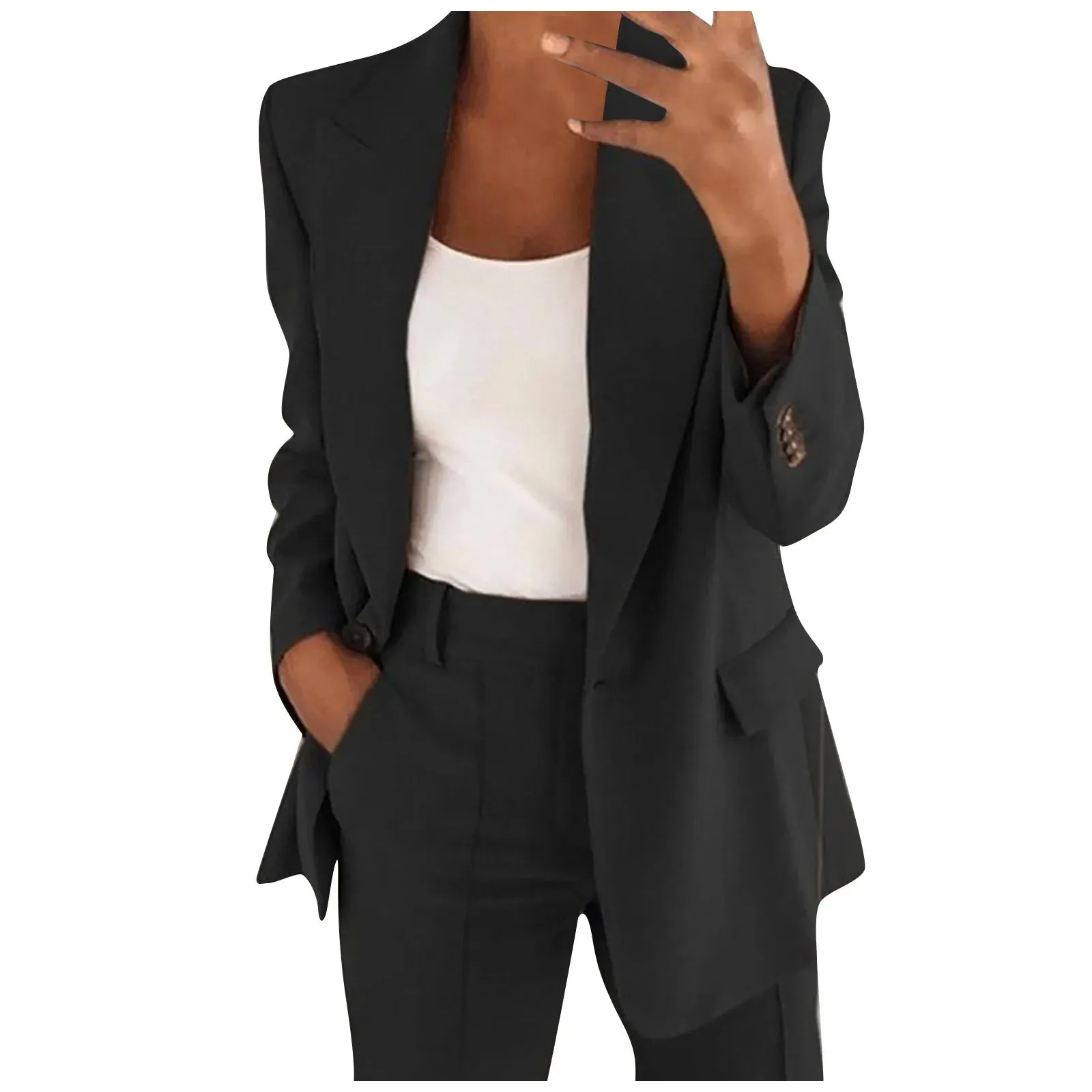 Autumn Blazer Suit Coat