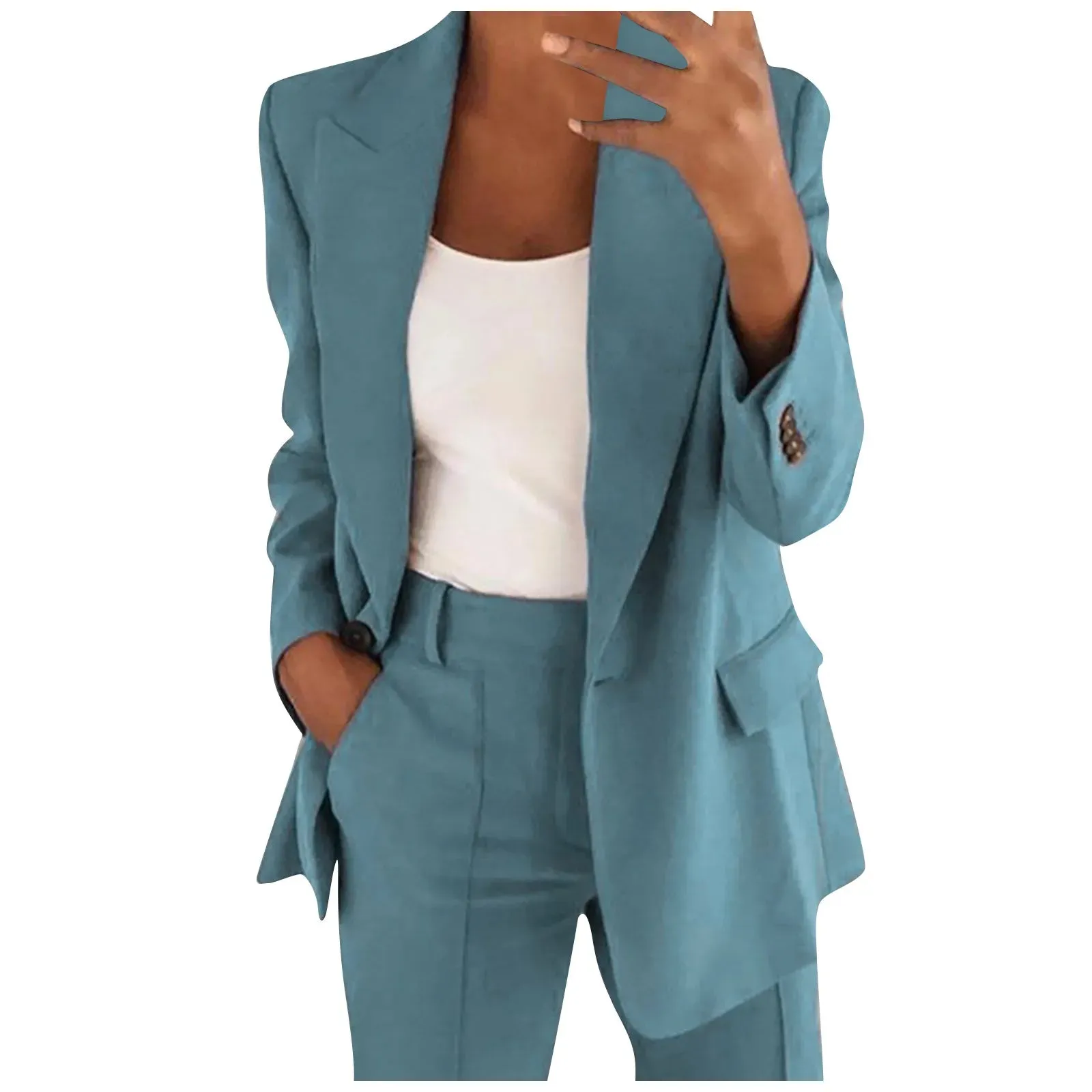 Autumn Blazer Suit Coat