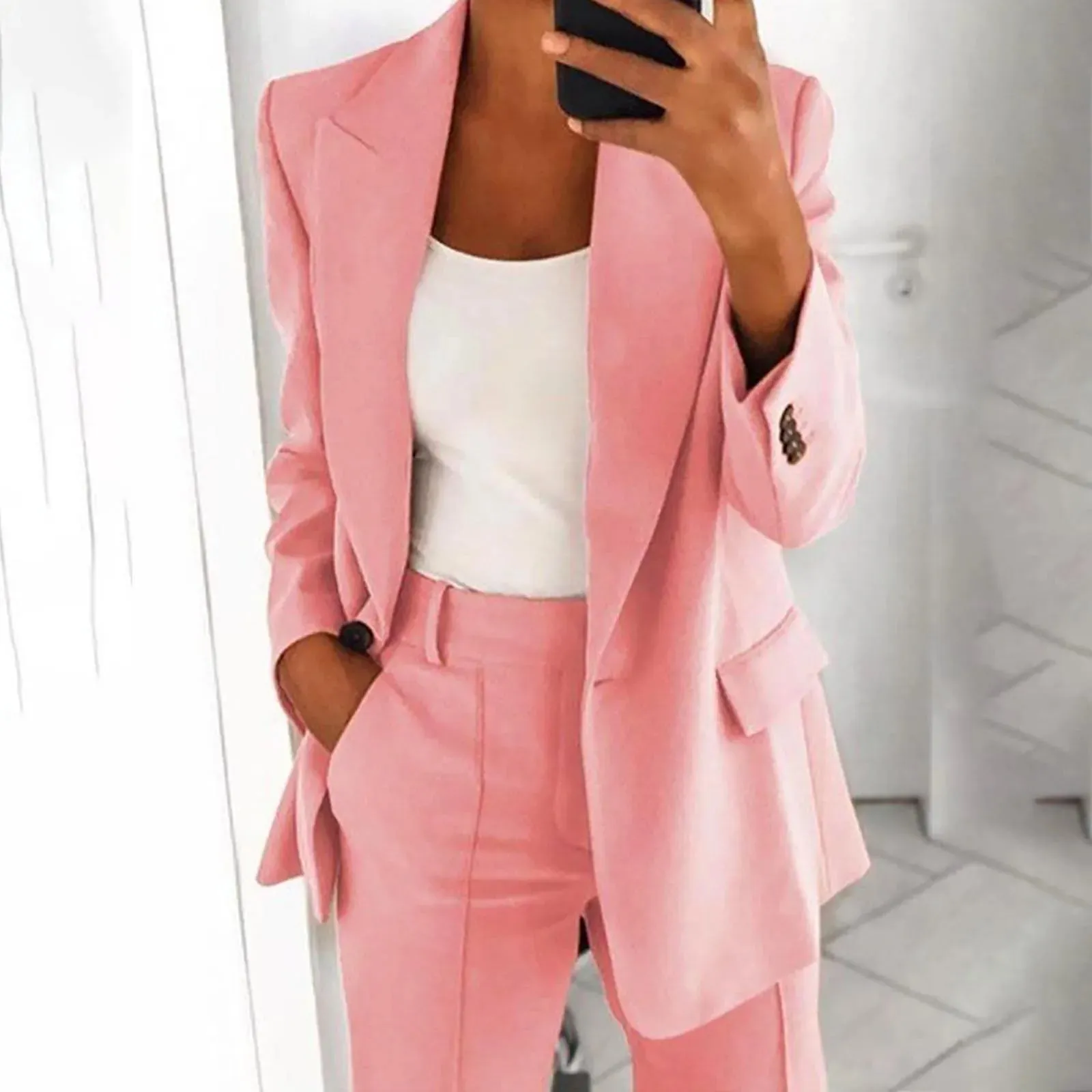 Autumn Blazer Suit Coat