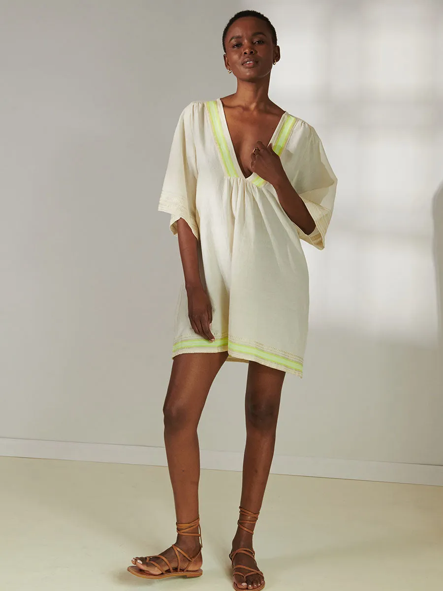 BELKIS | V Neck Caftan