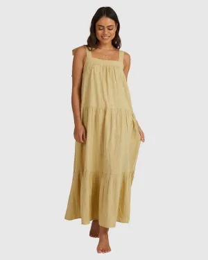 Billabong Sunlovers Maxi Dress - Hemp