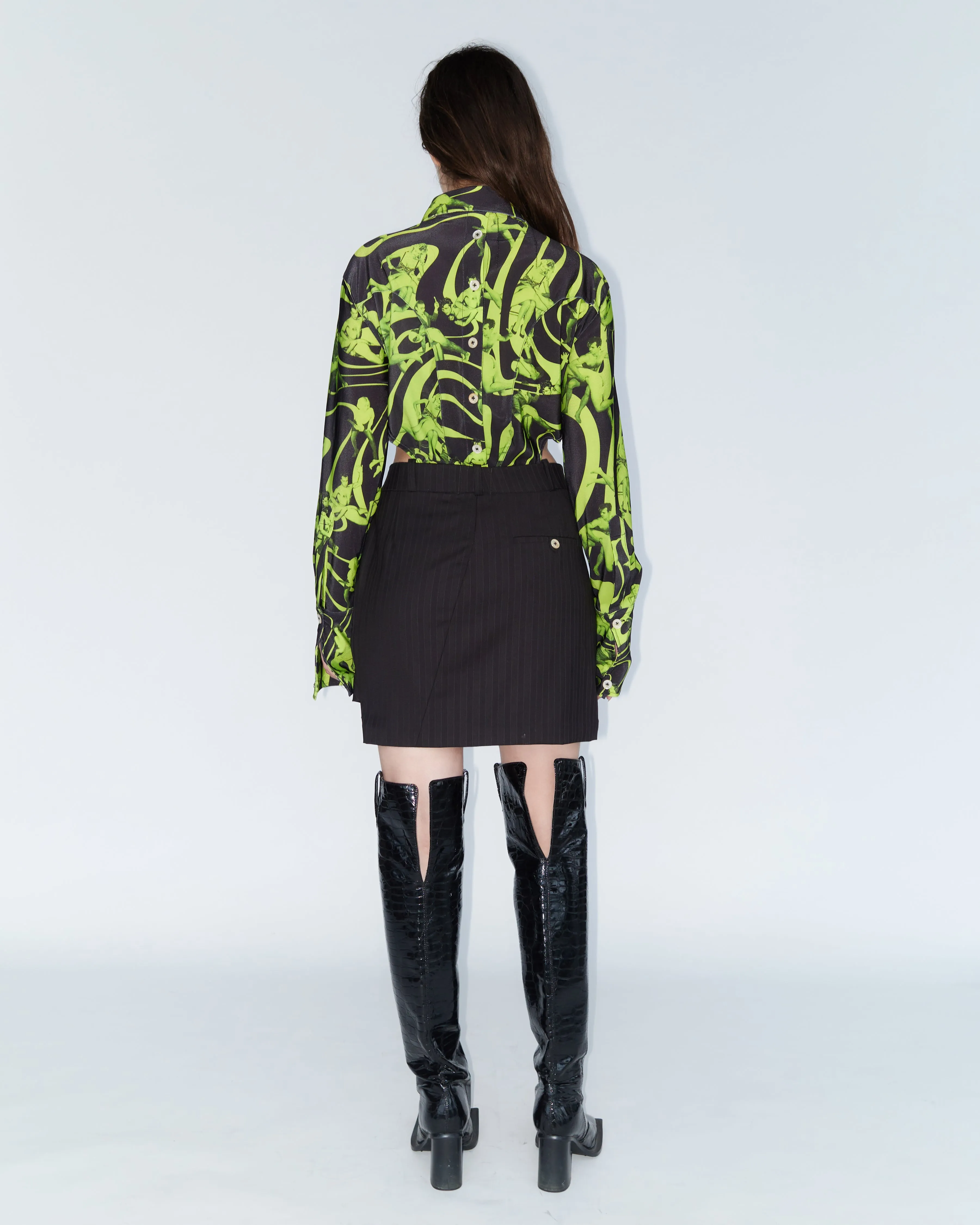 Bipedalism Lycra in Spanking Graphic Print