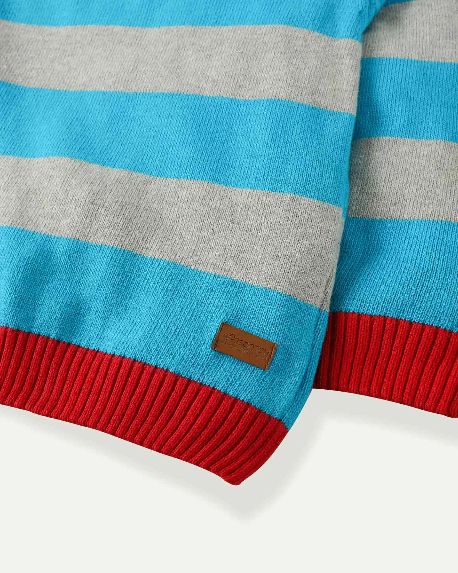Blue Striped Sweater