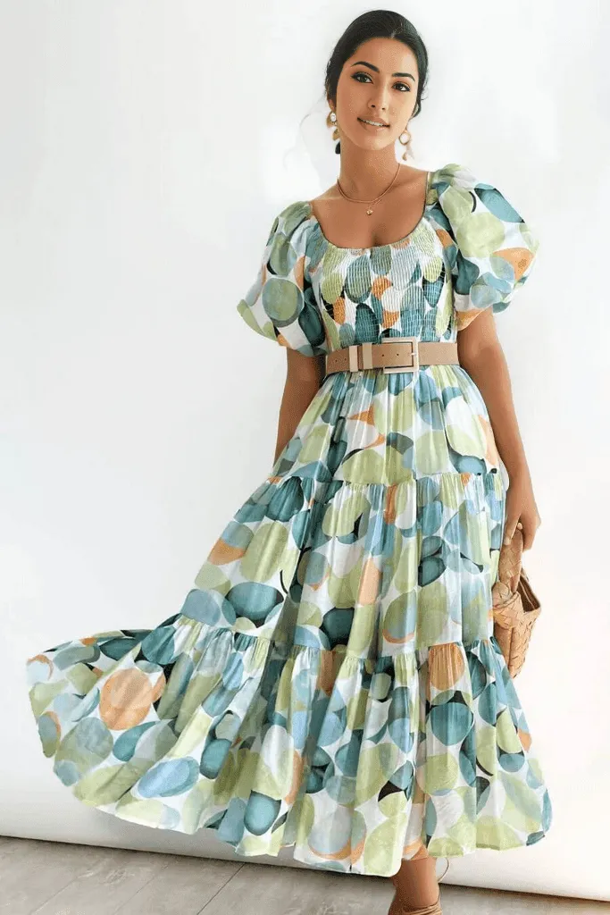 Bubbly Dress: Circles