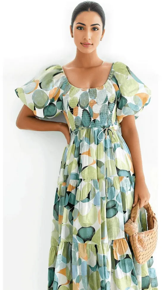 Bubbly Dress: Circles