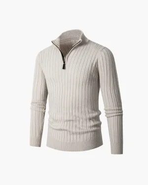 BUDAPEST ZIP-UP SWEATER