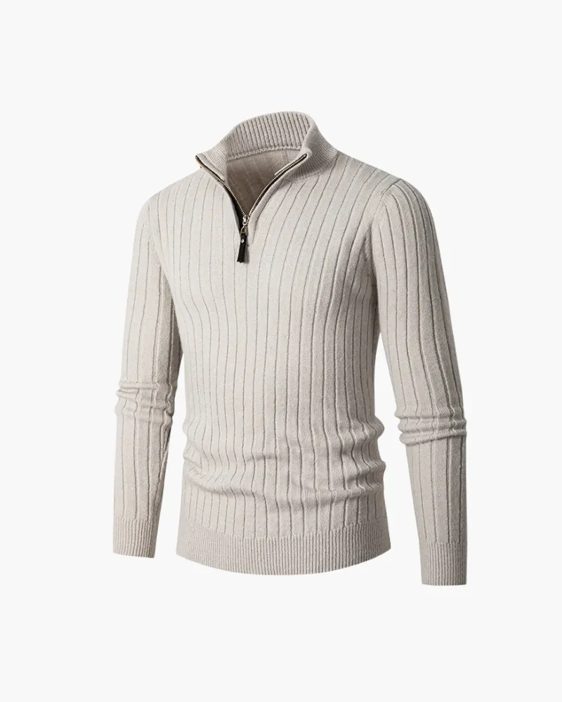 BUDAPEST ZIP-UP SWEATER
