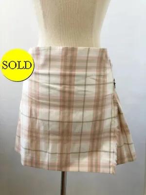 Burberry London Plaid Skirt Size 4