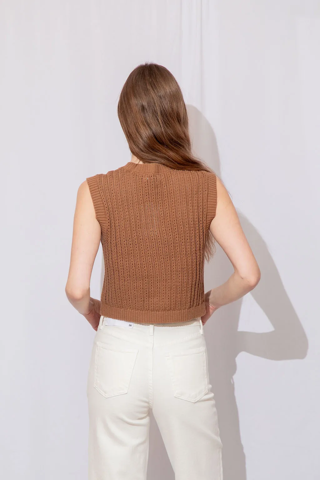 Casey Crochet Vest
