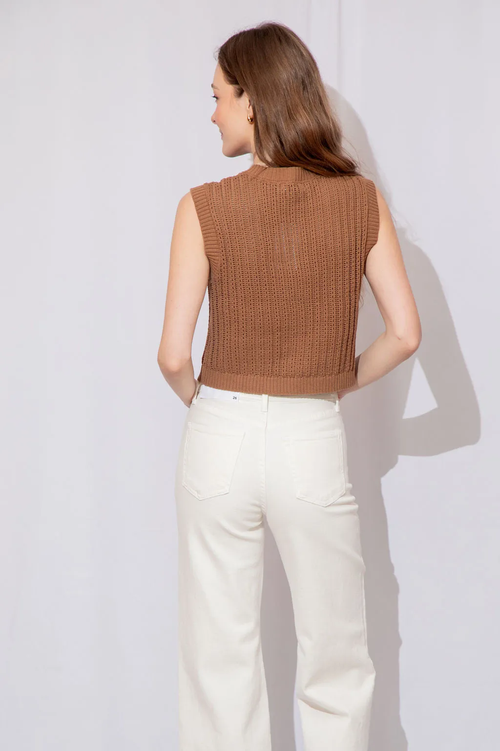 Casey Crochet Vest