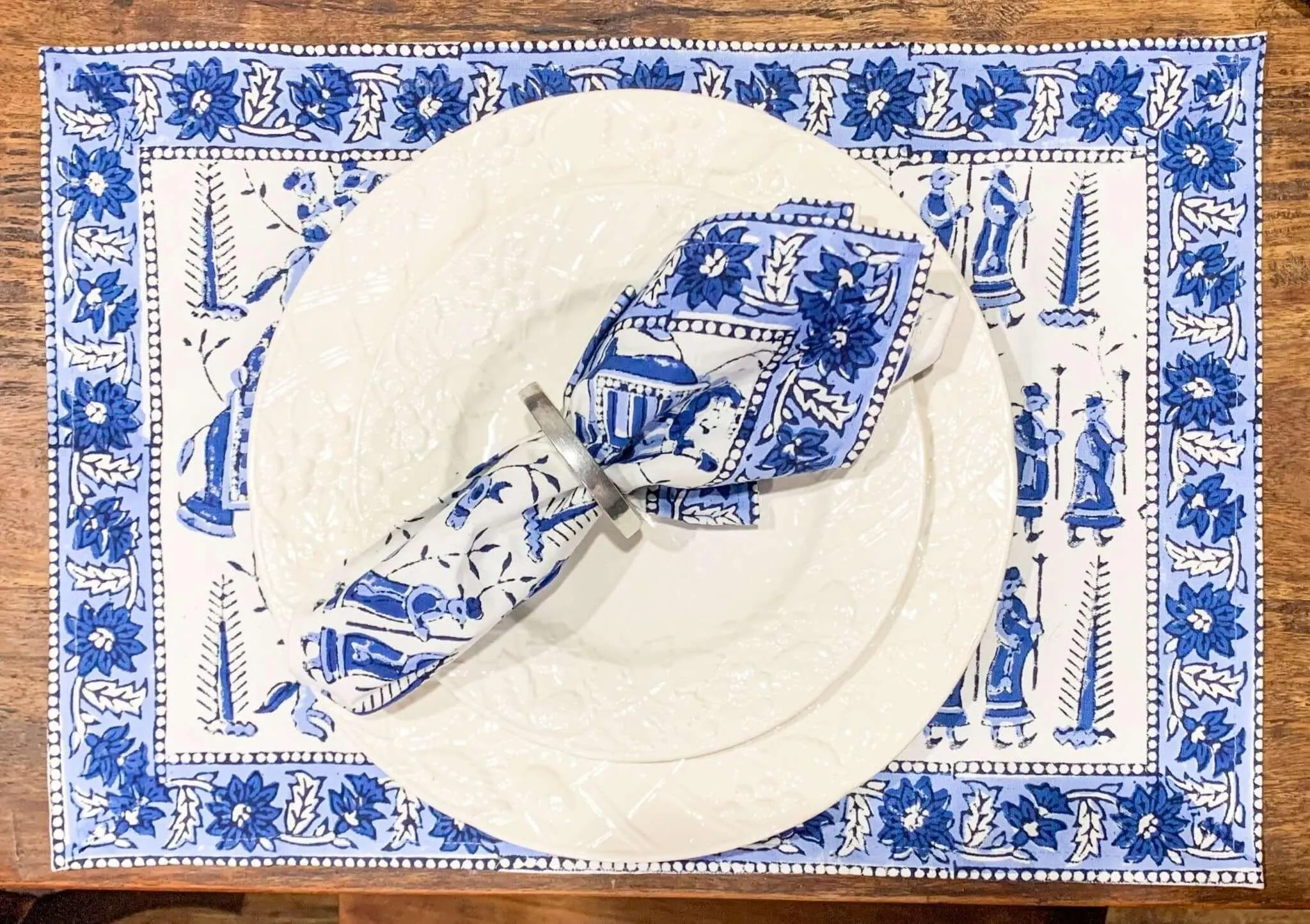 Champagne Chinoiserie Set