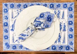 Champagne Chinoiserie Set