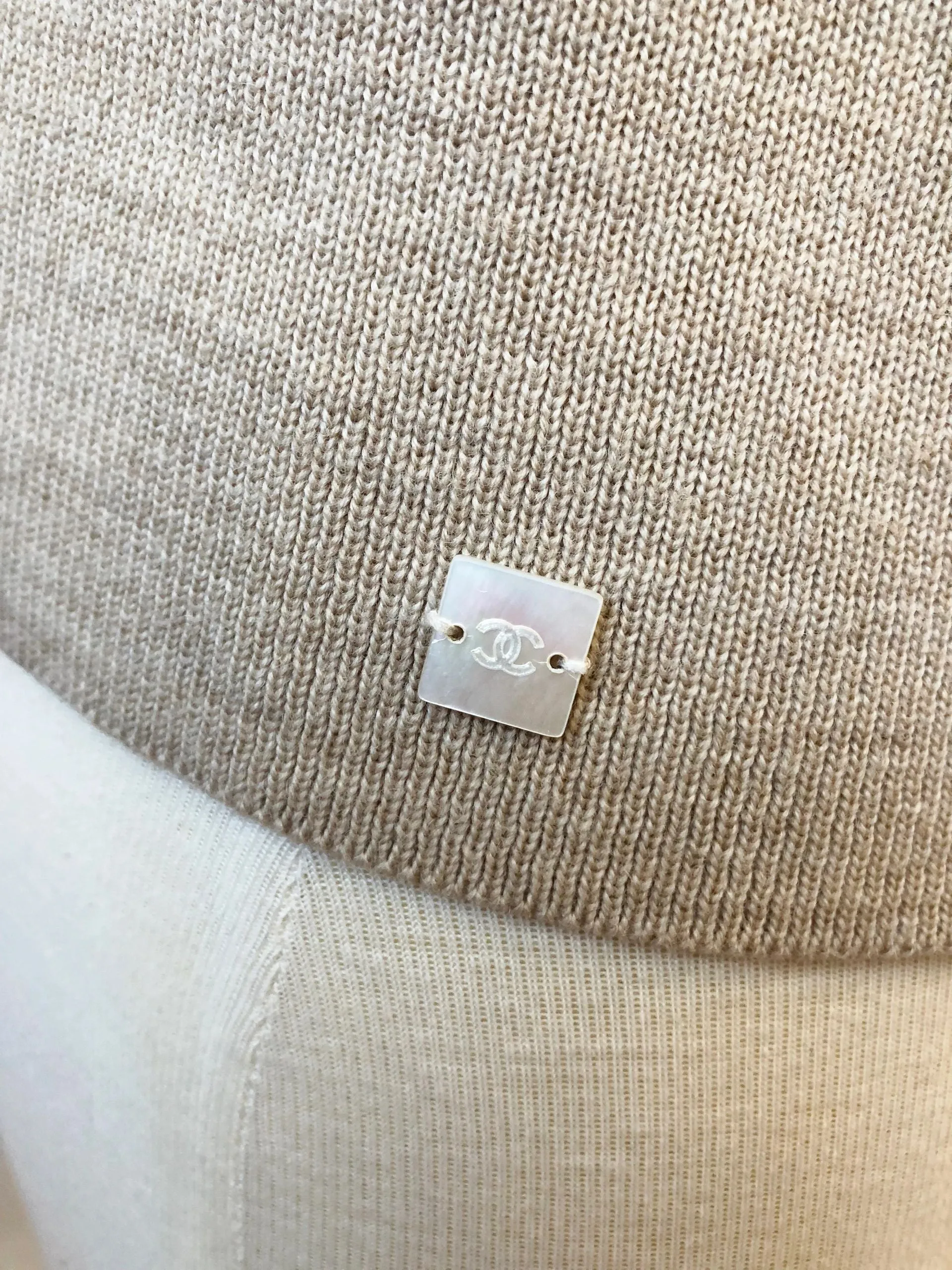Chanel Sleeveless Turtleneck Sweater Size 44 Fr (L Us)