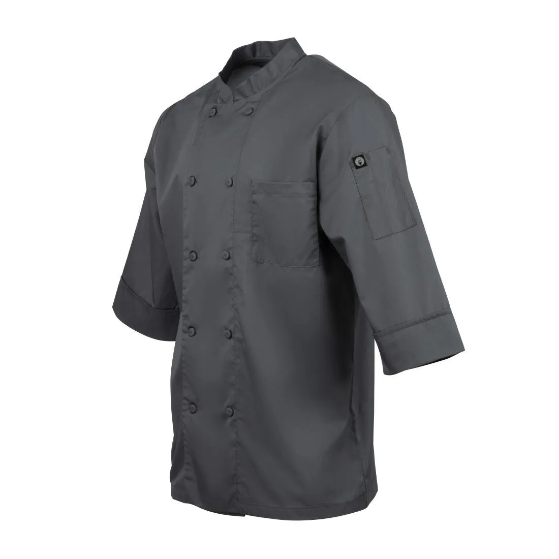 Chef Works Unisex Chef Jacket Grey M