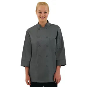 Chef Works Unisex Chef Jacket Grey S