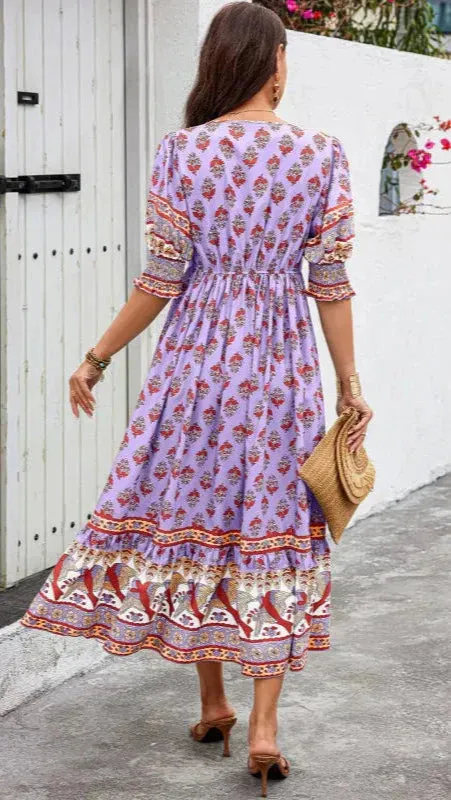 Chelsea™ | Bohemian Midi Dress