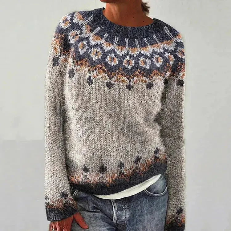 Christine – Retro Winter Sweater