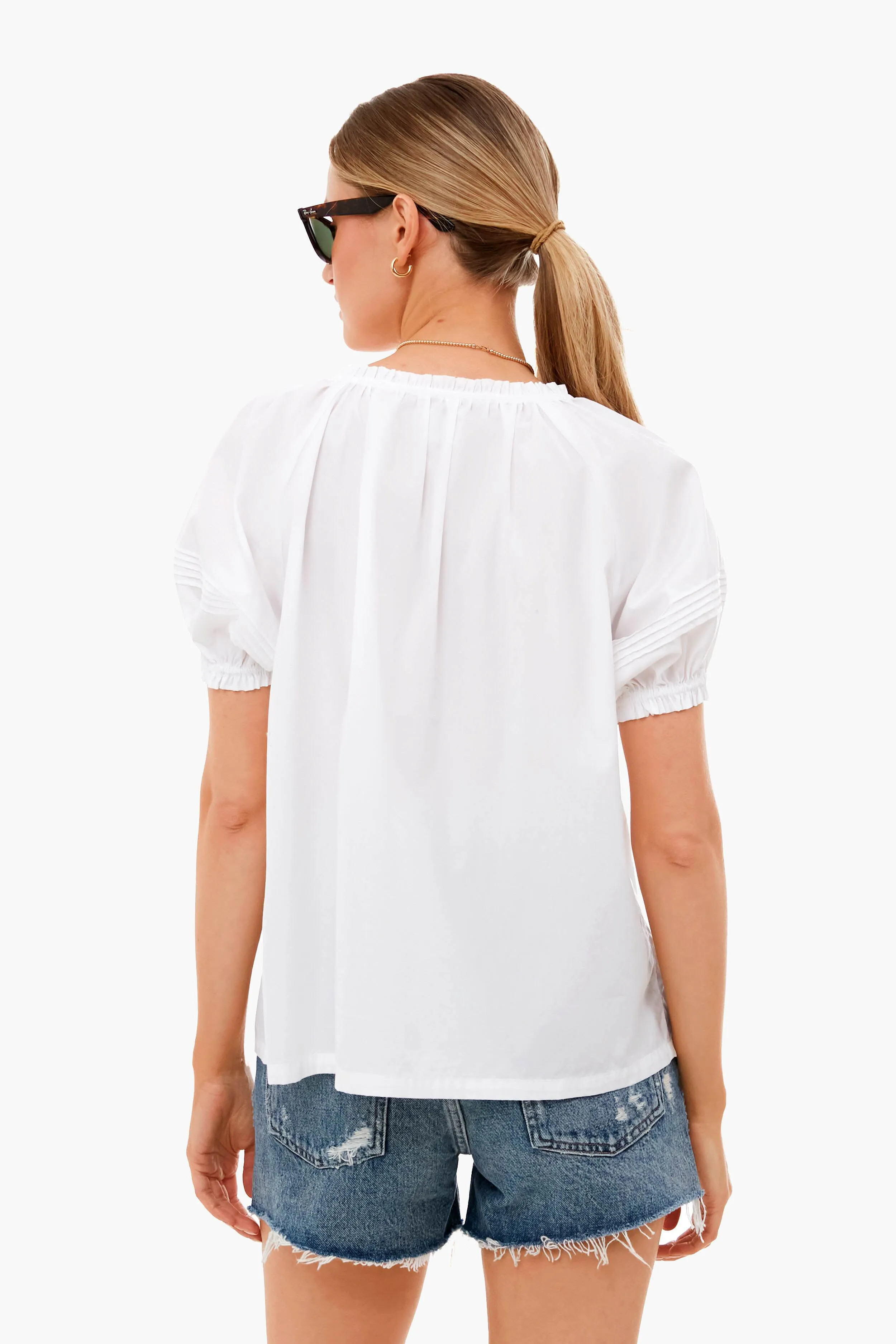Classic White June Blouse