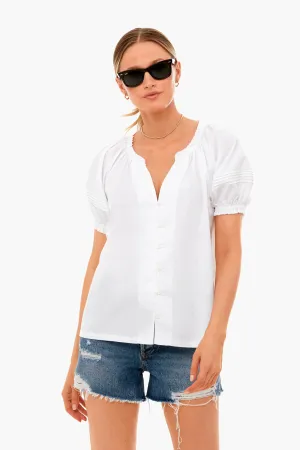 Classic White June Blouse