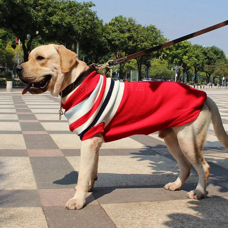 Cozy Christmas Sweater for Big Dogs