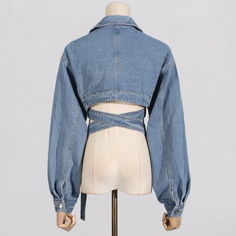 Cropped Denim Jacket