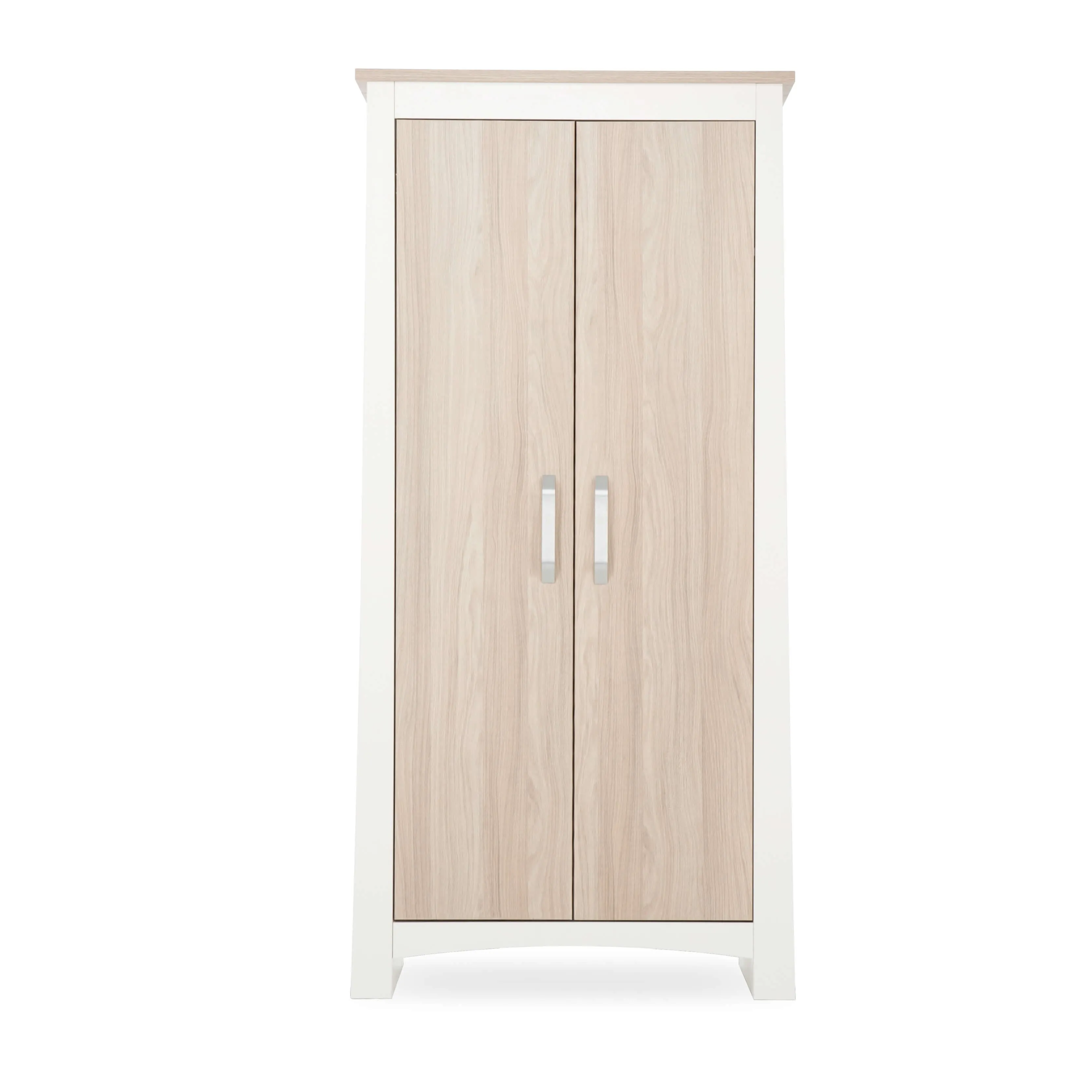 Cuddleco Ada Wardrobe - White and Ash