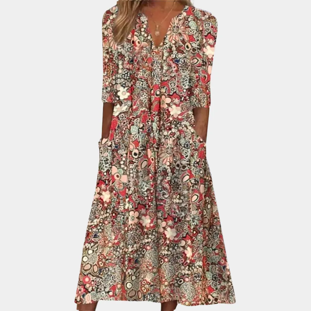 Daniela® | Bohemian floral dress