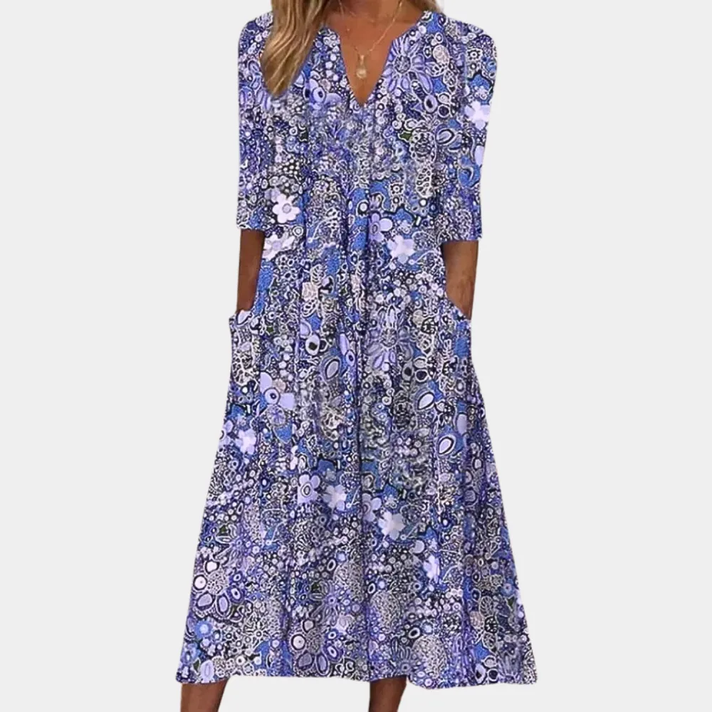 Daniela® | Bohemian floral dress