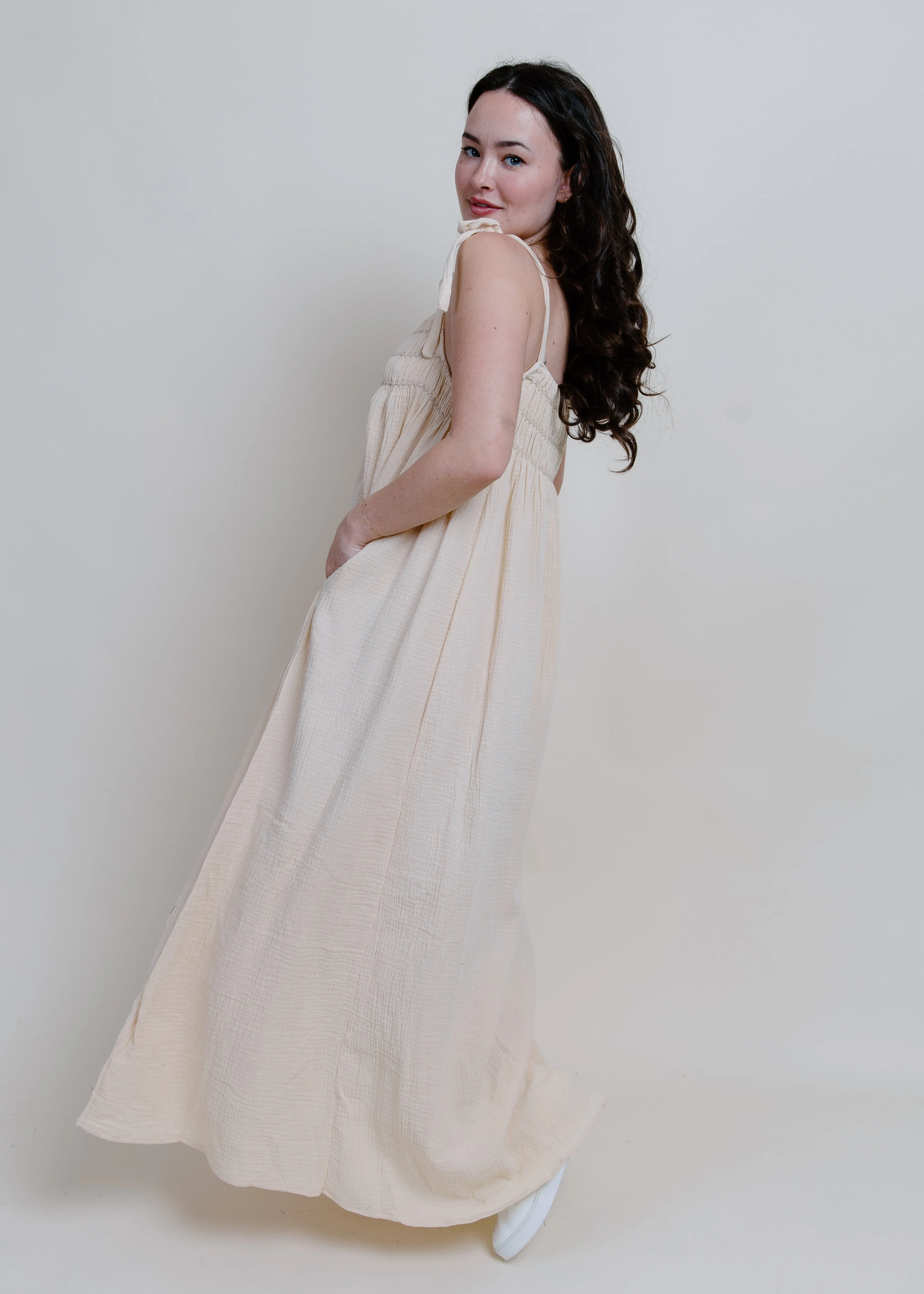 Daydreaming Maxi Dress - Natural