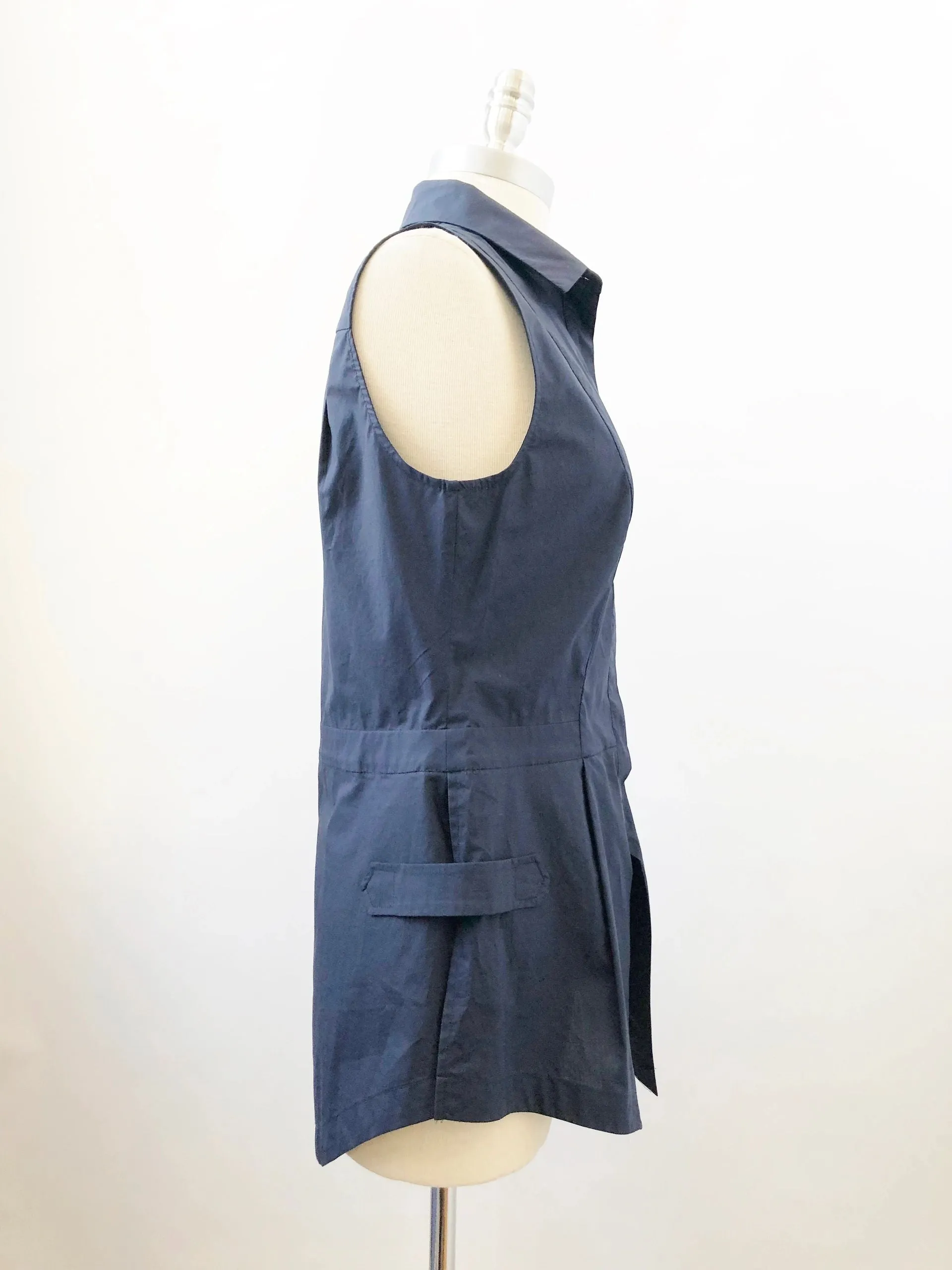 Derek Lam 10 Crosby Sleeveless Blouse Size 6
