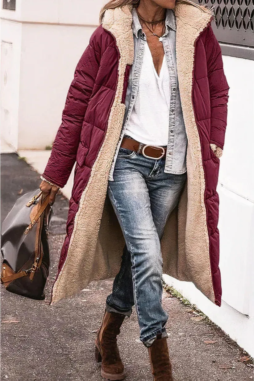 Double-breasted parka - Esme