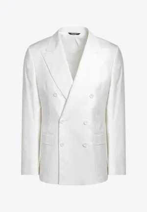 Double-Breasted Suit Jacket