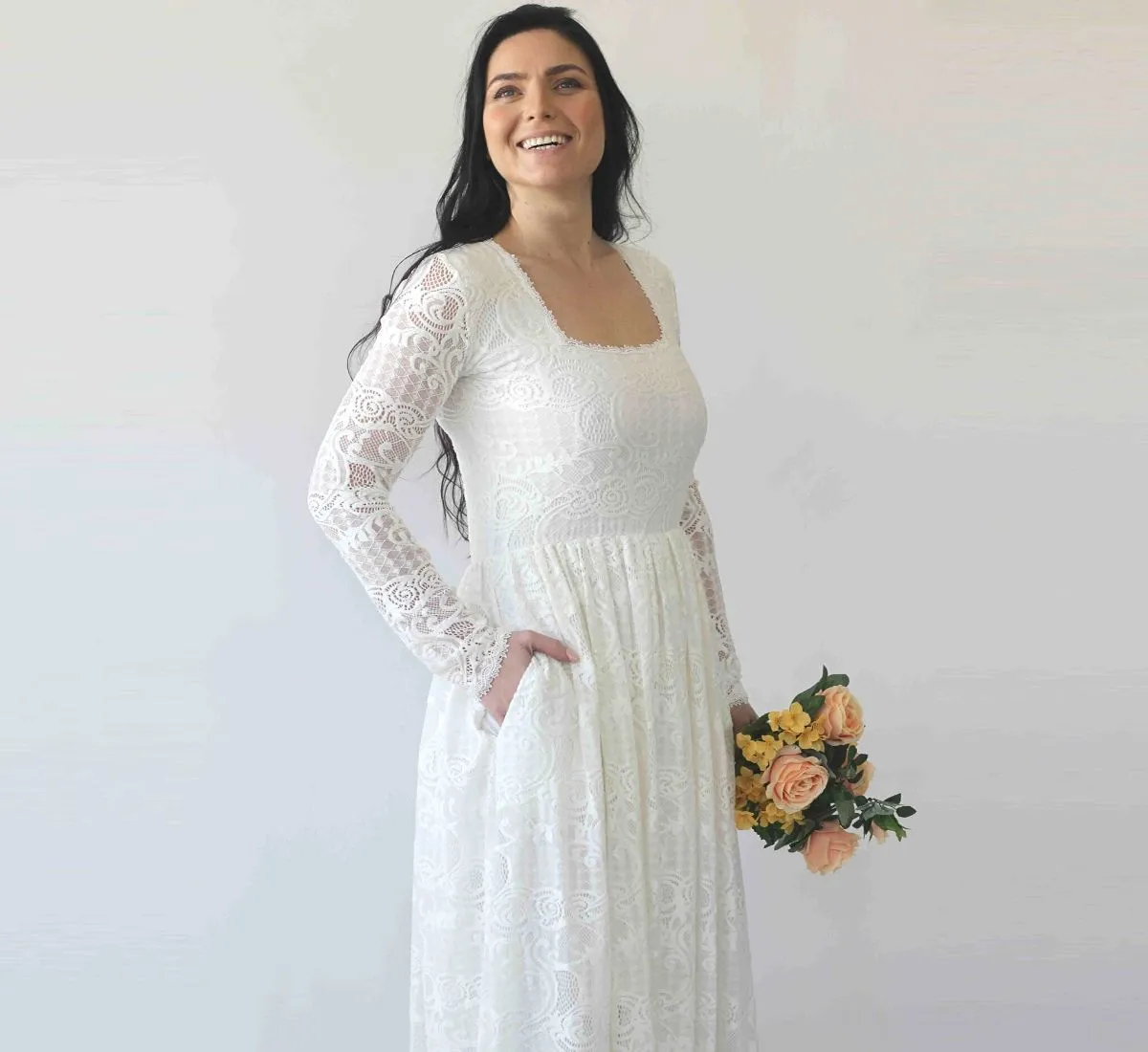 Dress with pockets #1263