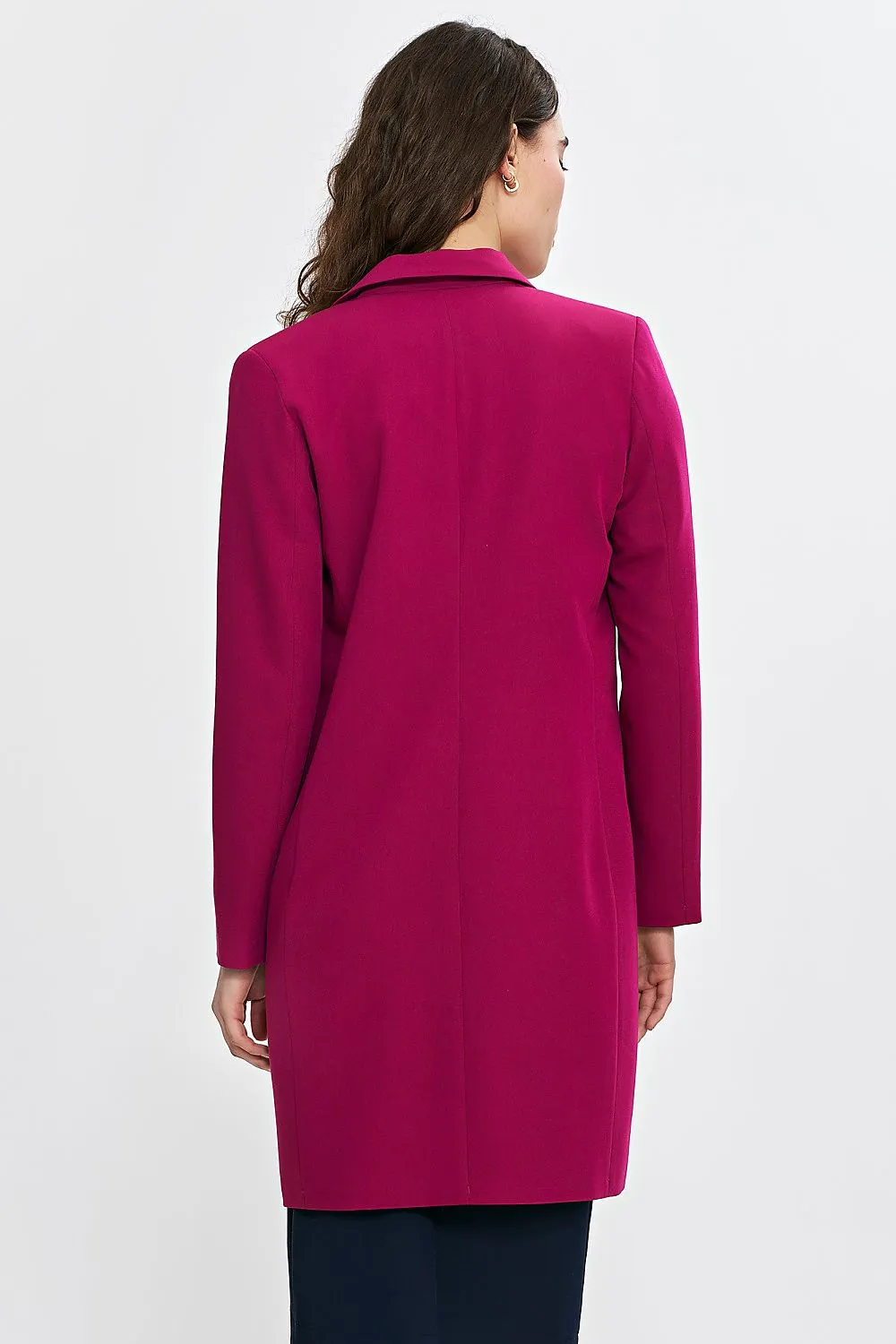 Elegant Double-Breasted Tailored Blazer