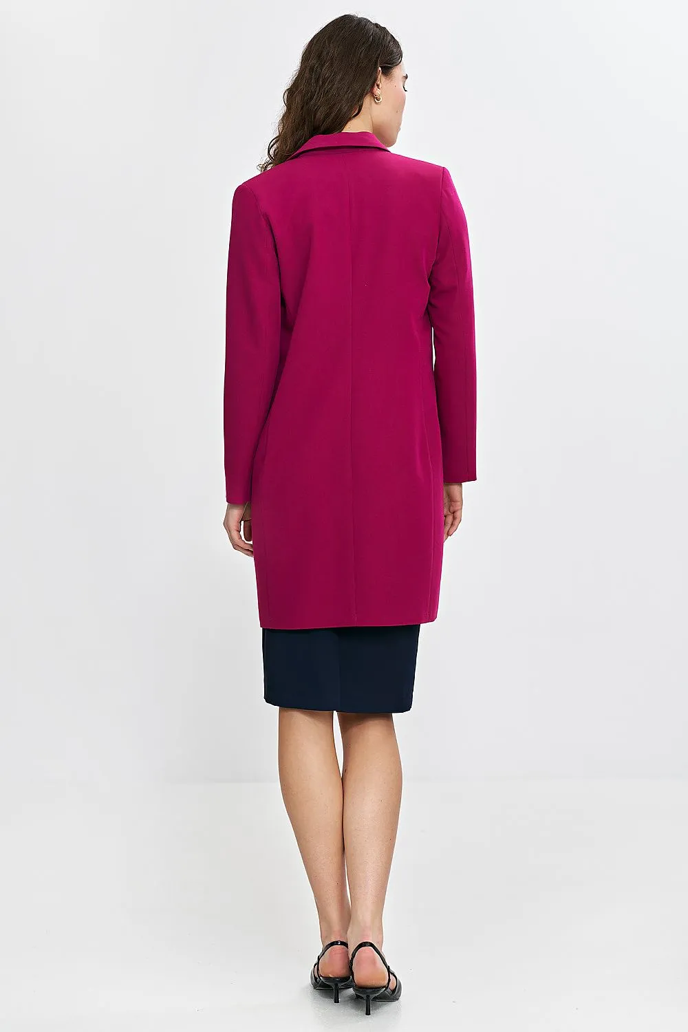 Elegant Double-Breasted Tailored Blazer
