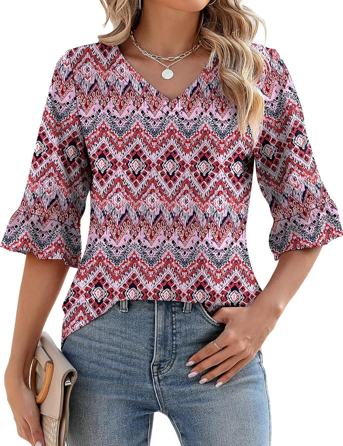 Elspeth | Casual Ruffle Blouses