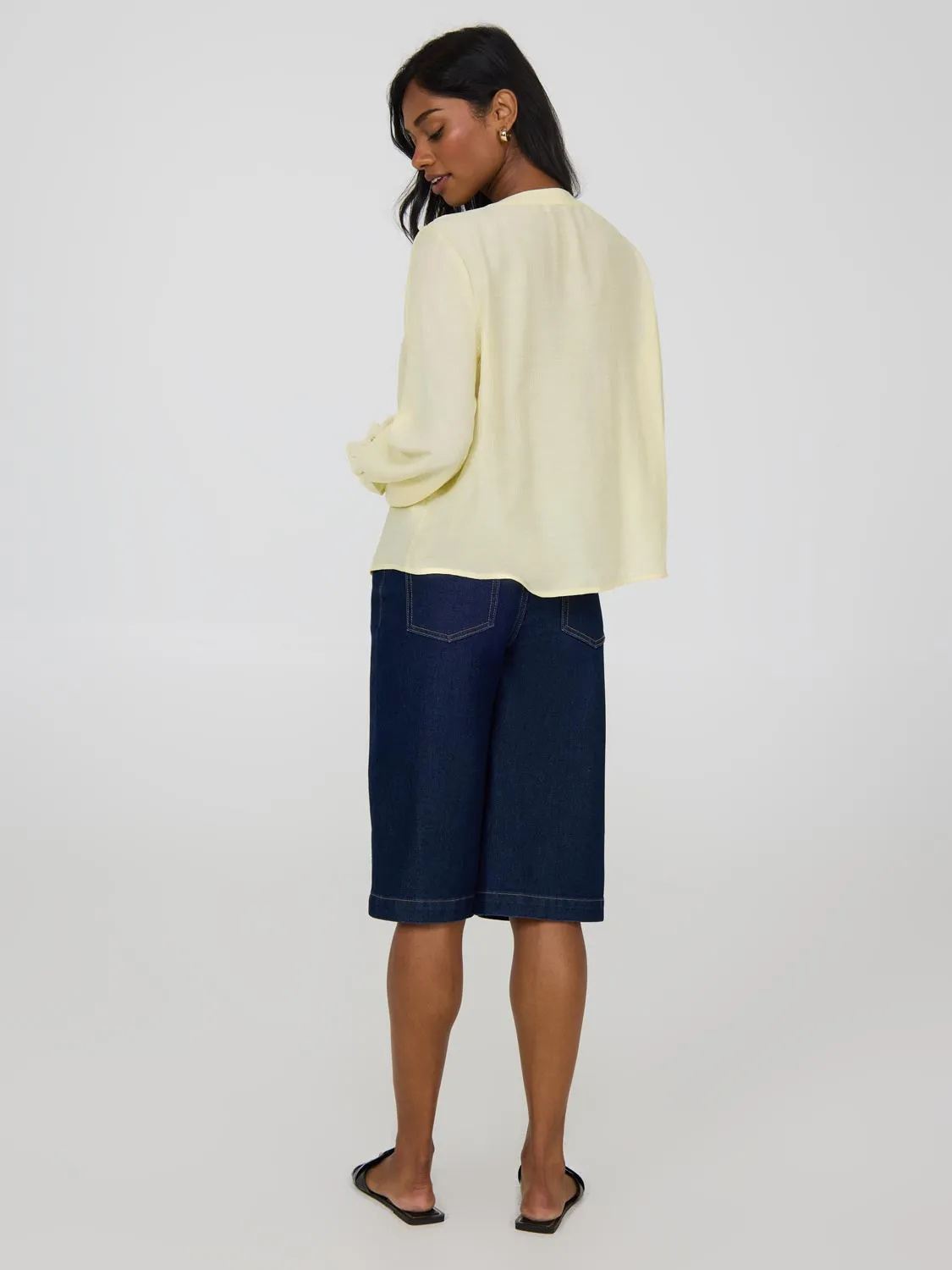 Embroidered Popover Boho Top