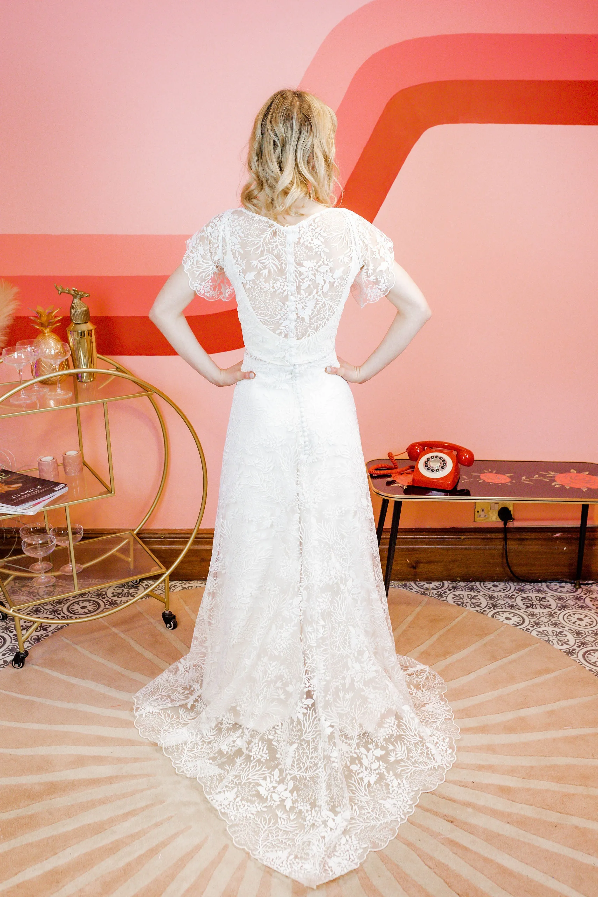 Farrow overlay skirt