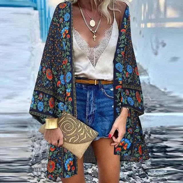 Floral Vintage Kimono