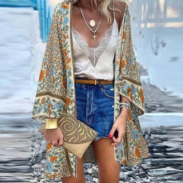 Floral Vintage Kimono