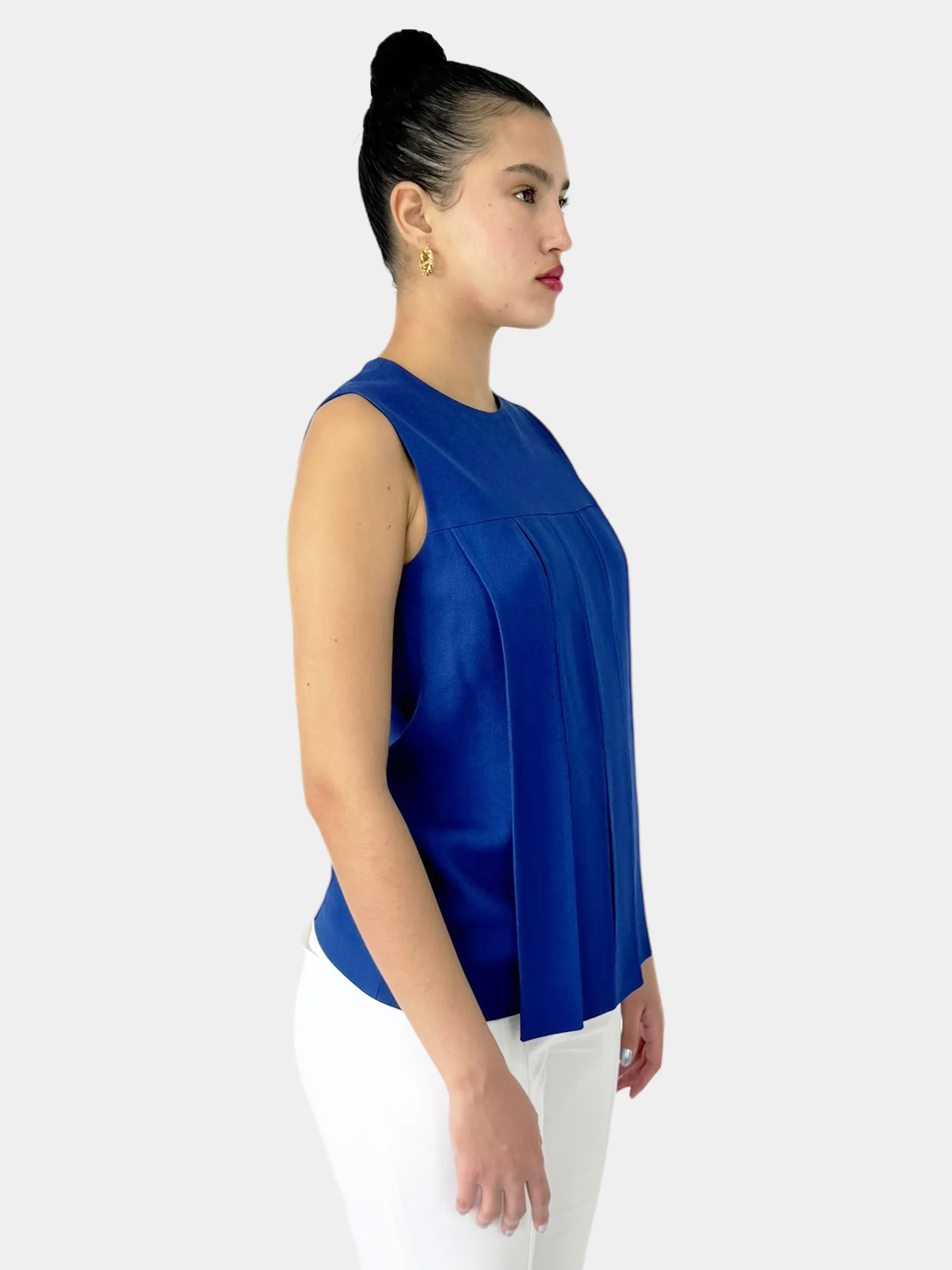 Front Pleat Top
