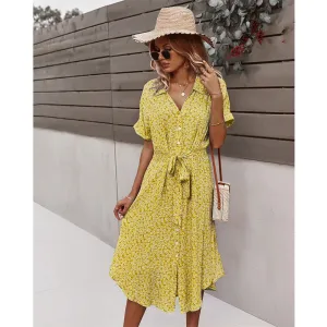 Gabriela® | Bohemian dress with floral pattern