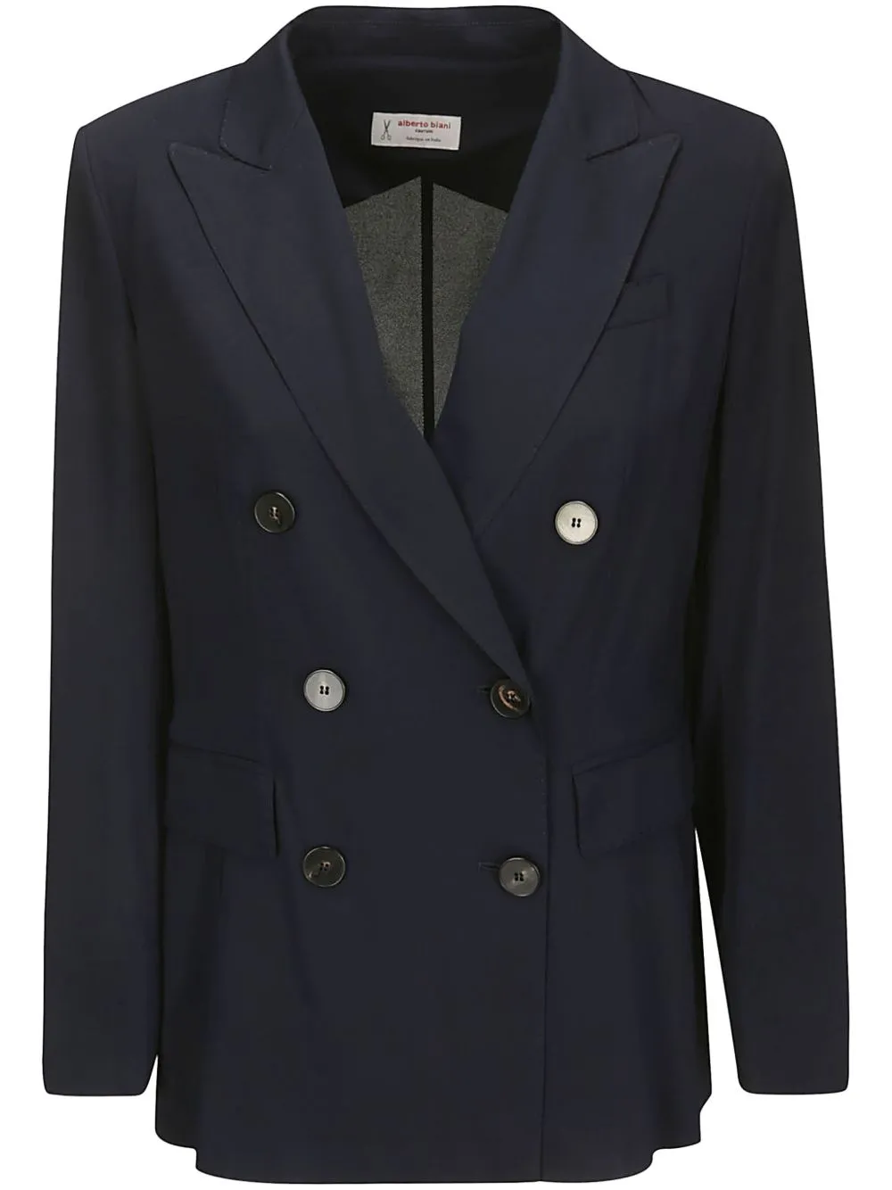 Georgette double-breasted jacket