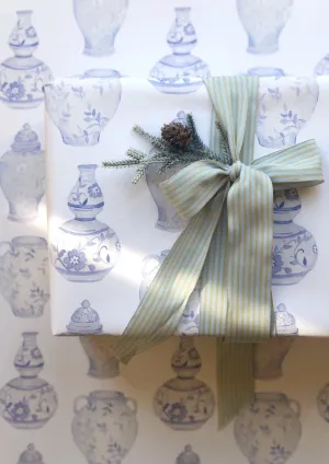 Ginger Jar Watercolor Gift Wrap