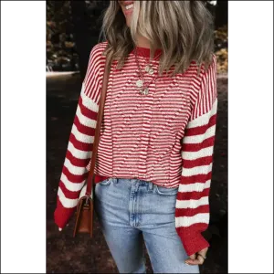Gray Stripe Twisted Sweater: Hugs so Good, It's  Chic! 💀 Needful Things