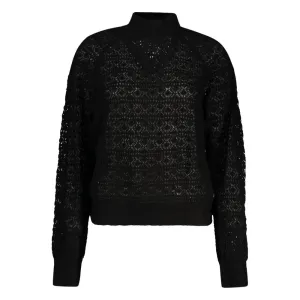 Guess Jeans Black Alpaca Women Sweater