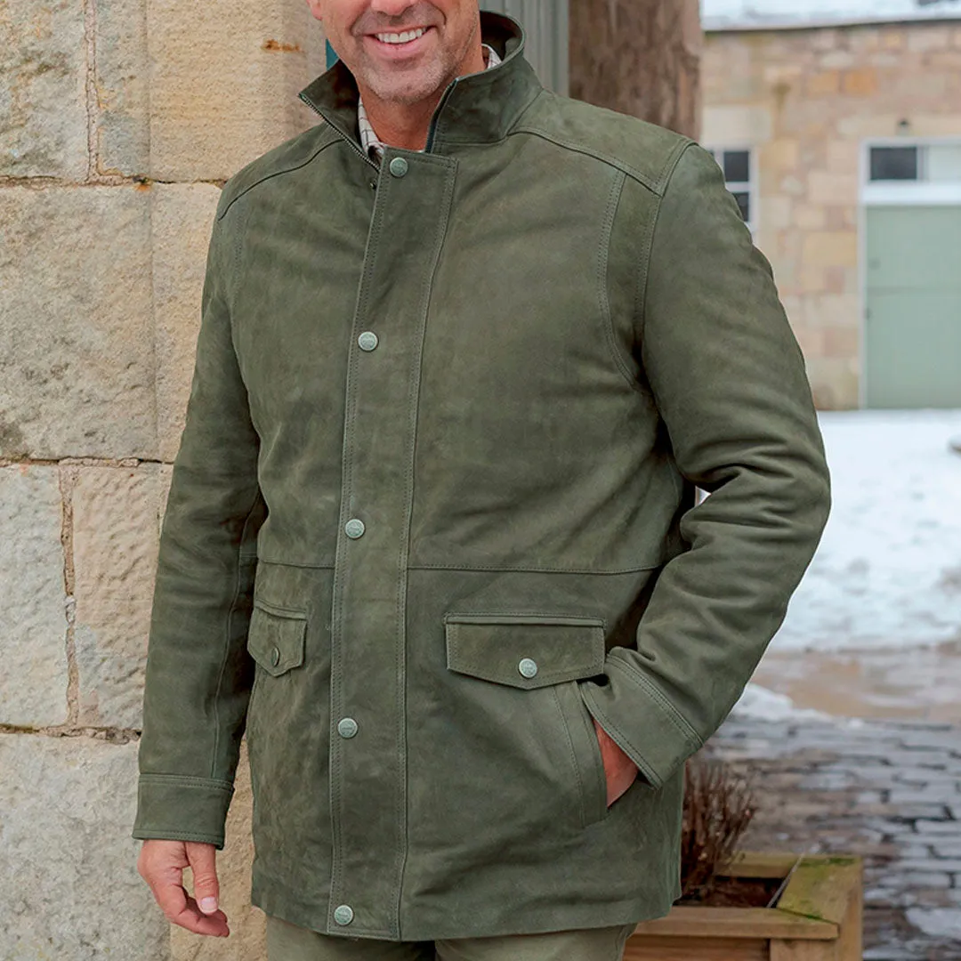 Hoggs of Fife Dunkeld Men's Leather Field Jacket