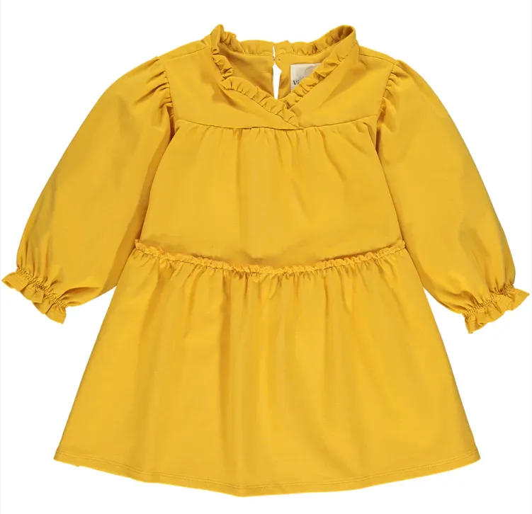 Hunter Dress Gold