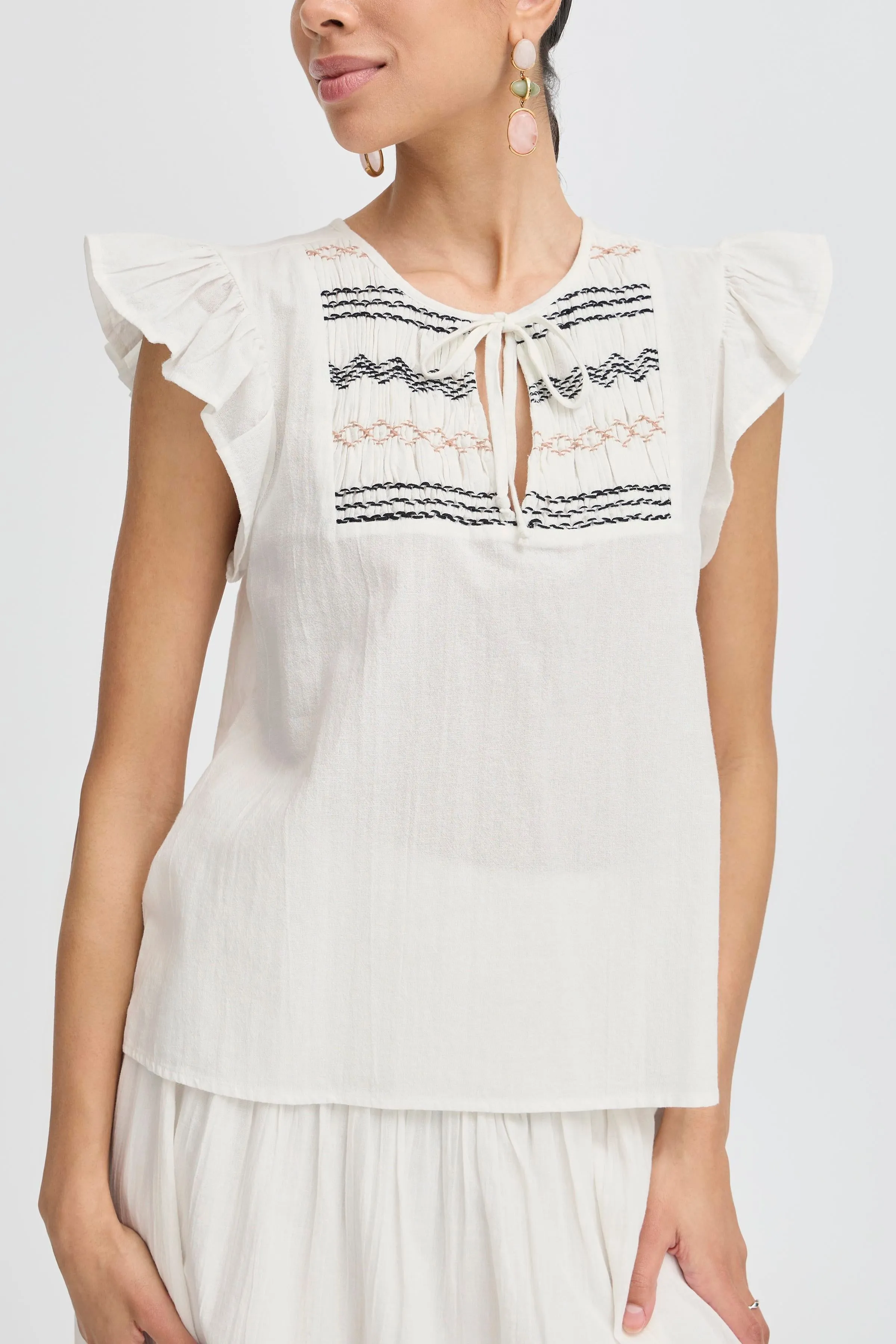 Ipalie Blouse | Marshmallow